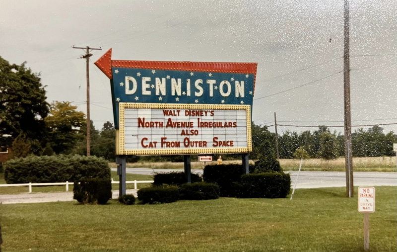 vintage photo from cinema tour Denniston Drive-In Theatre, Monroe